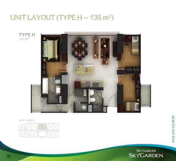 dijual apartment di kuningan