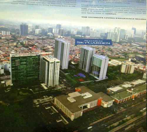 setiabudi sky garden new proyek kuningan