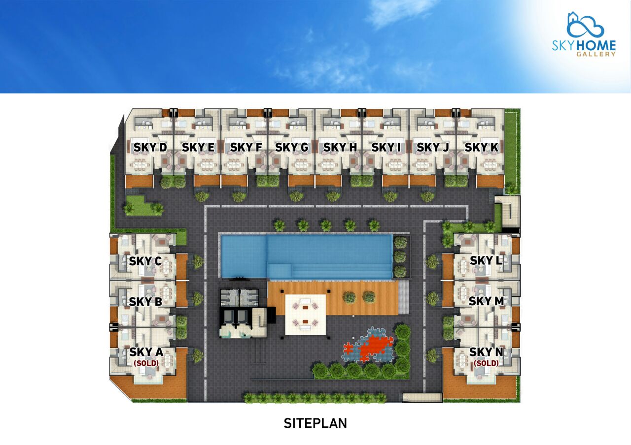 siteplan rumah dijual